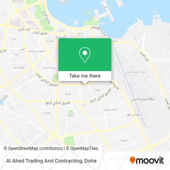 Al Ahed Trading And Contracting map
