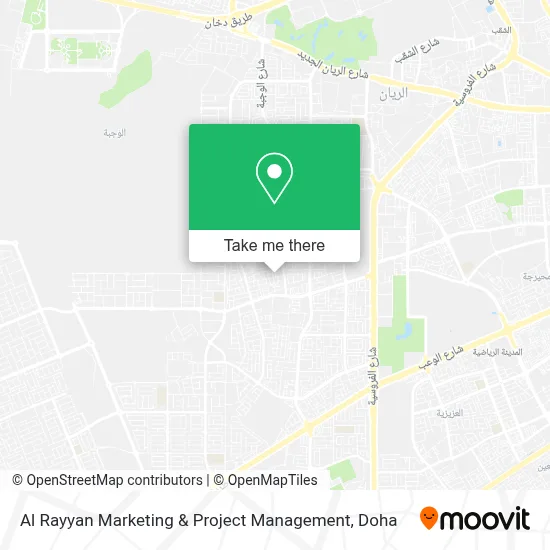 Al Rayyan Marketing & Project Management map