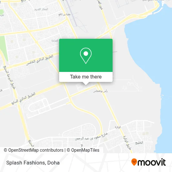 Splash Fashions map