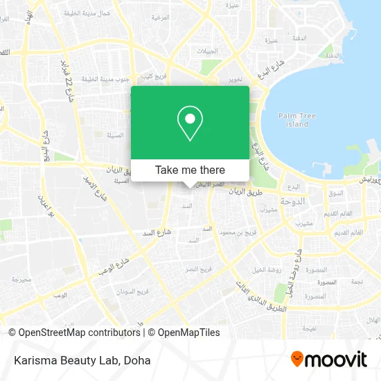 Karisma Beauty Lab map