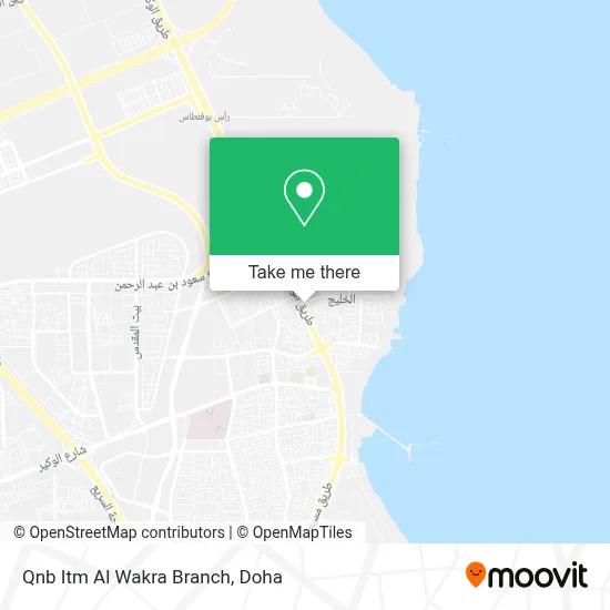 Qnb Itm Al Wakra Branch map