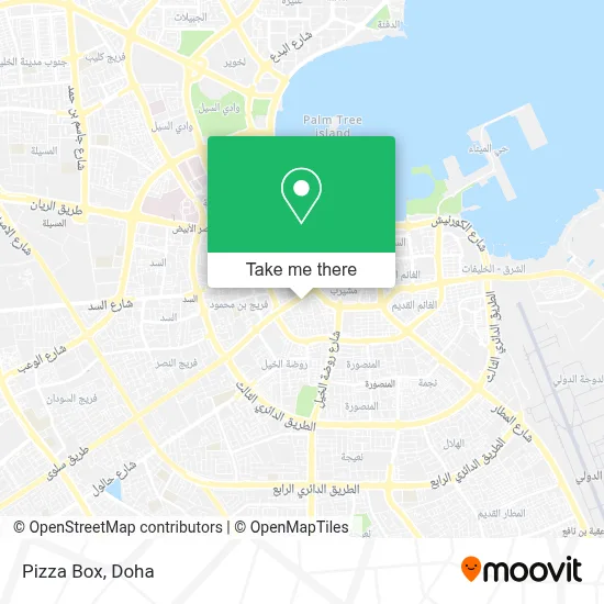 Pizza Box map