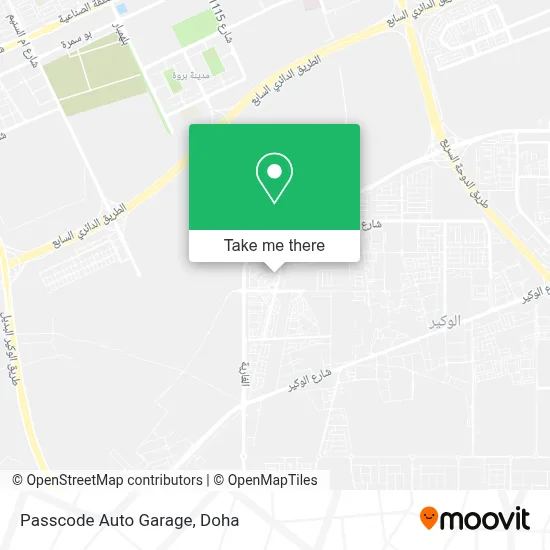 Passcode Auto Garage map