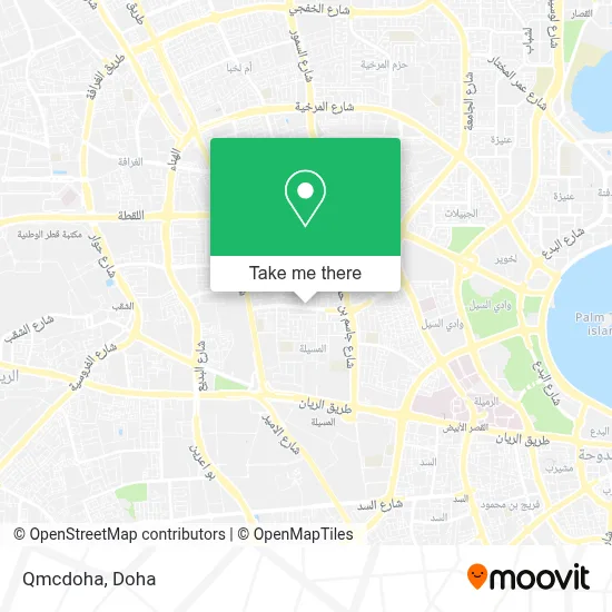 Qmcdoha map
