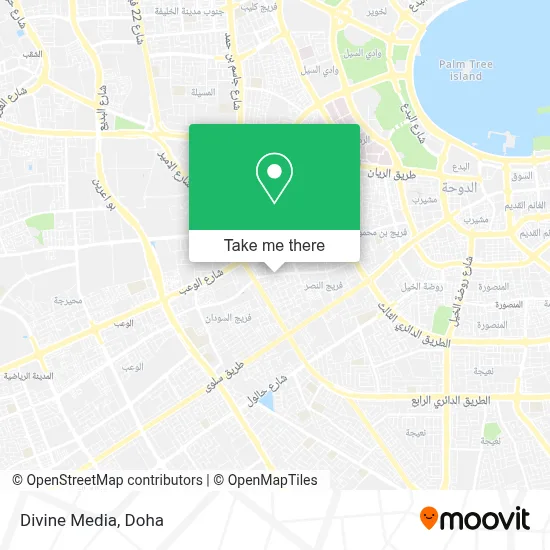 Divine Media map