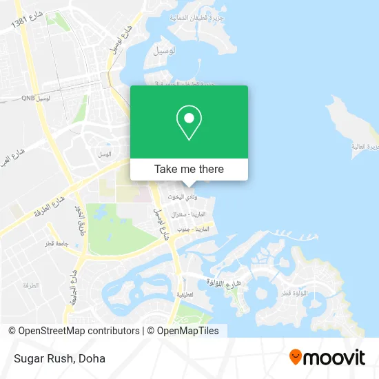 Sugar Rush map