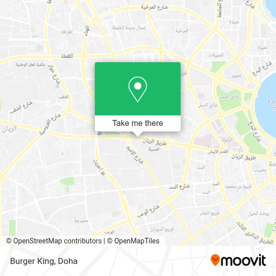 Burger King map