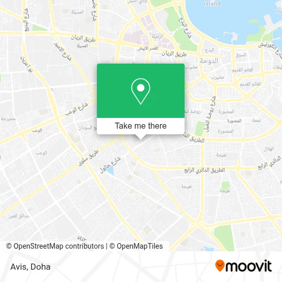 Avis map
