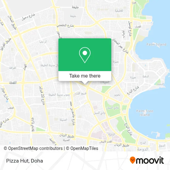 Pizza Hut map