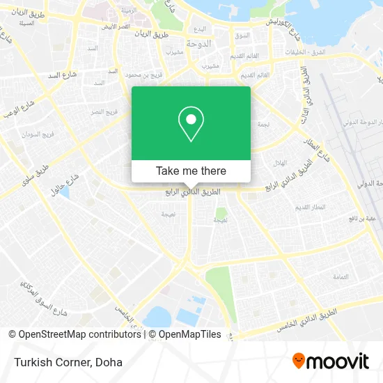 Turkish Corner map