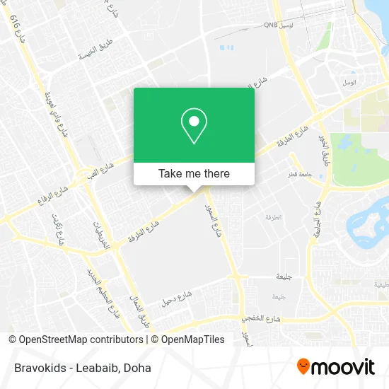 Bravokids - Leabaib map