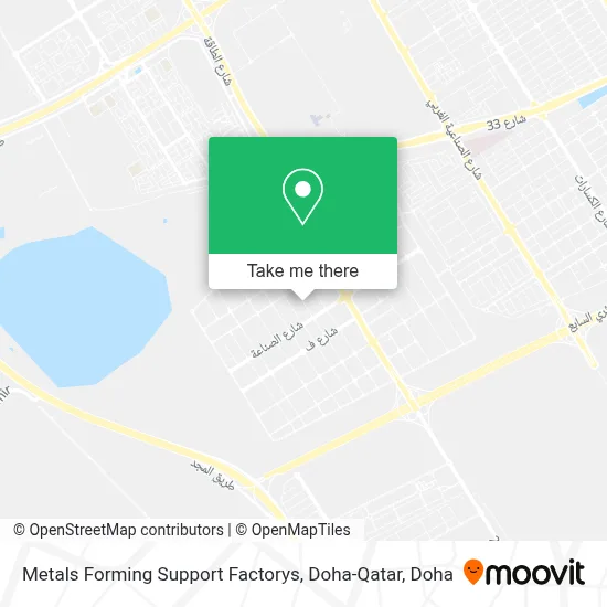 Metals Forming Support Factorys, Doha-Qatar map
