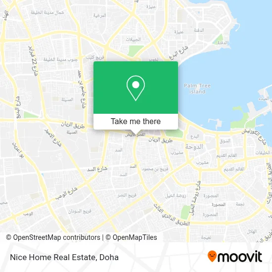 Nice Home Real Estate map