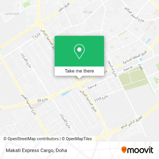 Makati Express Cargo map
