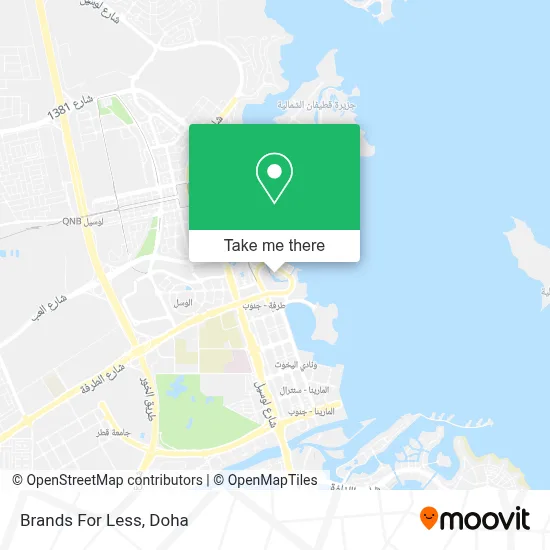 Brands For Less map