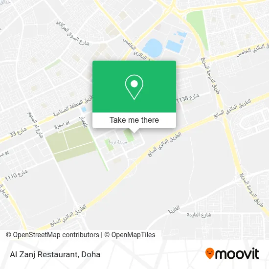 Al Zanj Restaurant map