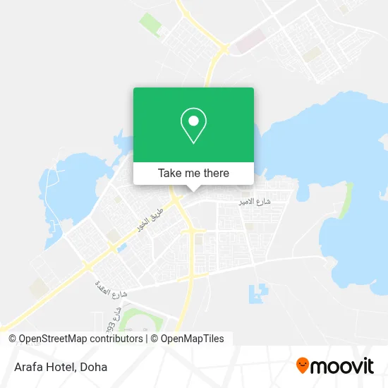 Arafa Hotel map