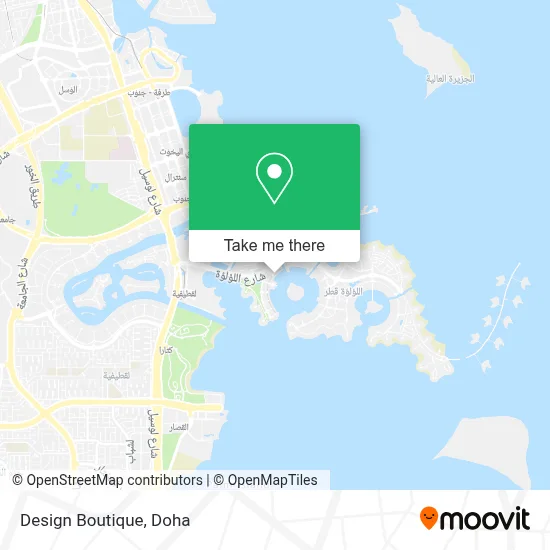 Design Boutique map