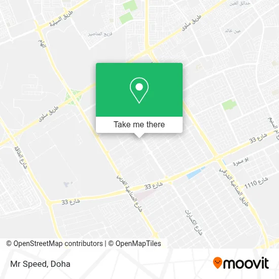 Mr Speed map
