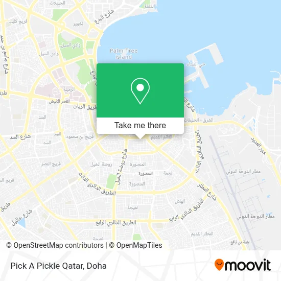 Pick A Pickle Qatar map
