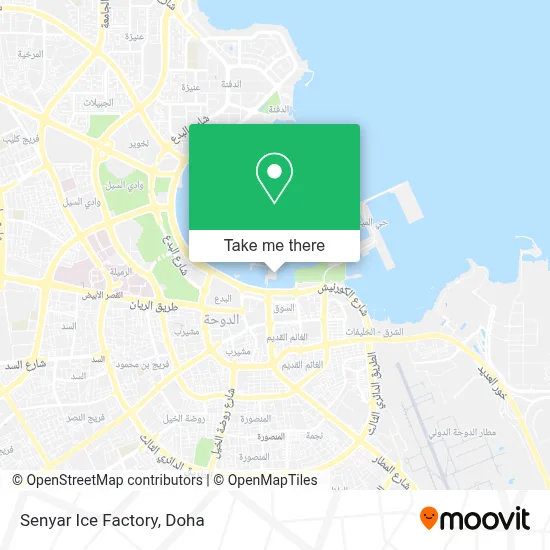 Senyar Ice Factory map