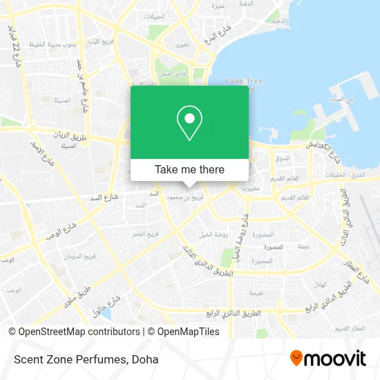 Scent Zone Perfumes map