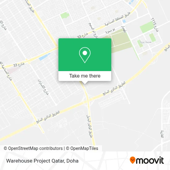 Warehouse Project Qatar map