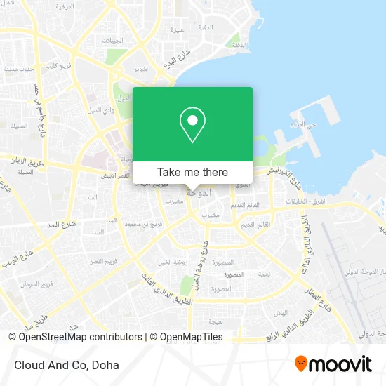 Cloud And Co map