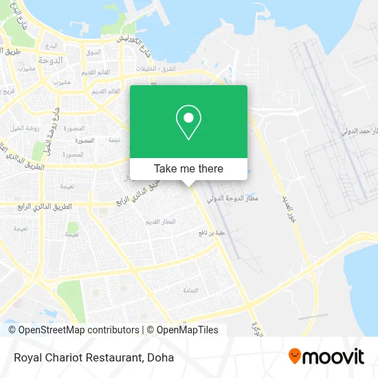 Royal Chariot Restaurant map