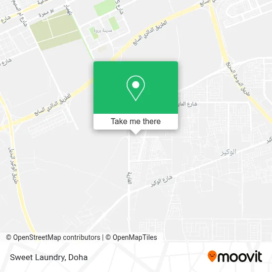 Sweet Laundry map