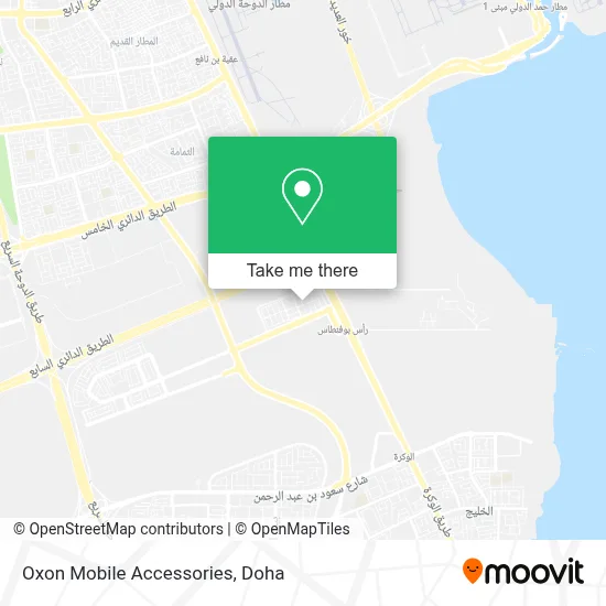 Oxon Mobile Accessories map
