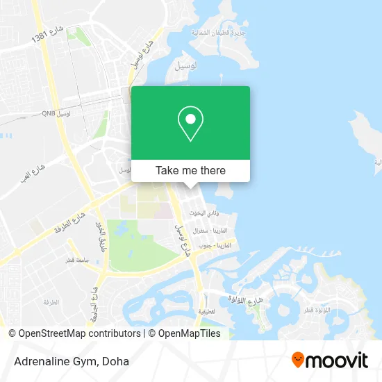 Adrenaline Gym map