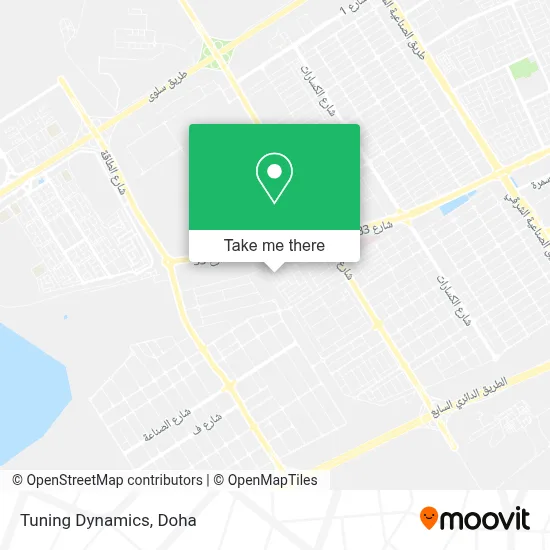 Tuning Dynamics map