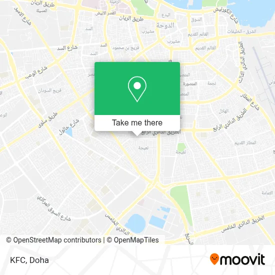 KFC map
