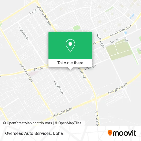 Overseas Auto Services map