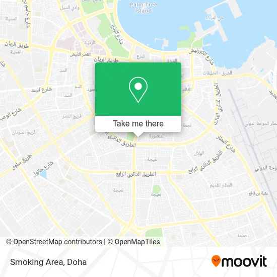 Smoking Area map