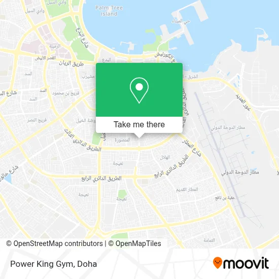 Power King Gym map