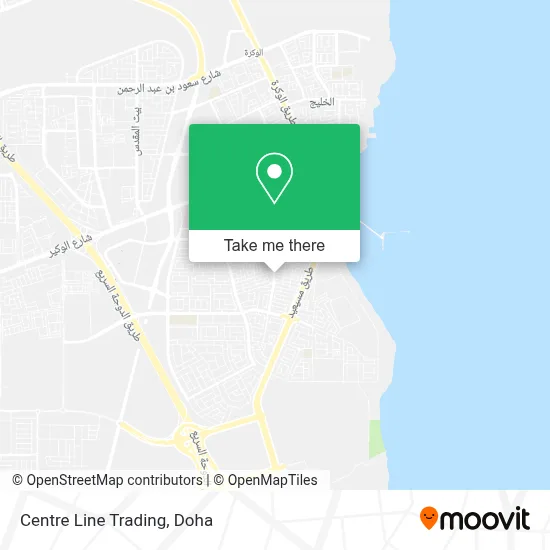 Centre Line Trading map