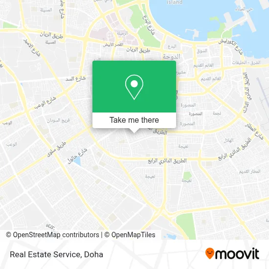 Real Estate Service map