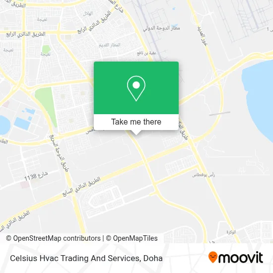 Celsius Hvac Trading And Services map