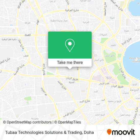 Tubaa Technologies Solutions & Trading map