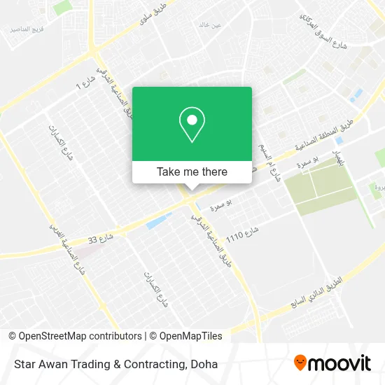 Star Awan Trading & Contracting map