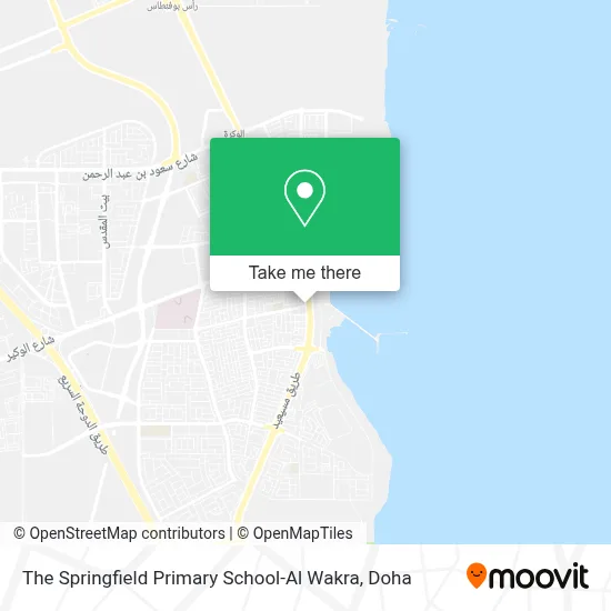 The Springfield Primary School-Al Wakra map