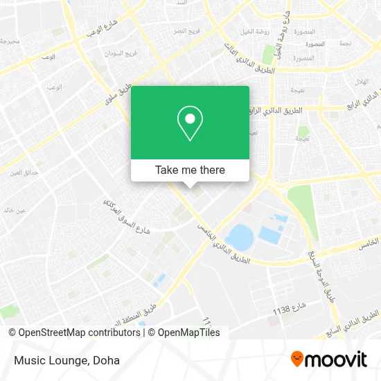 Music Lounge map