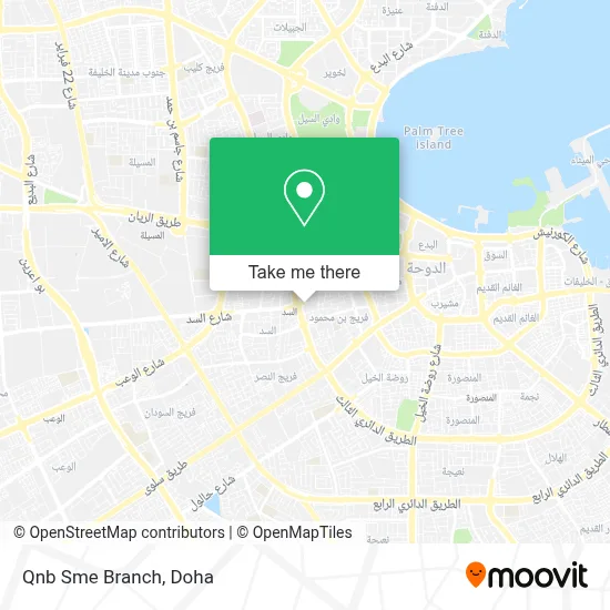 Qnb Sme Branch map