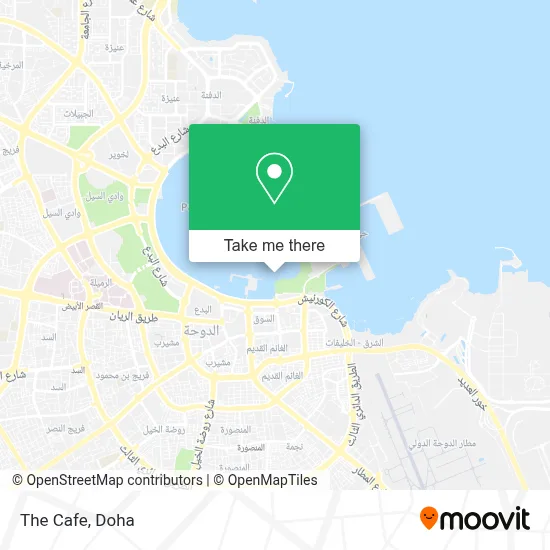 The Cafe map