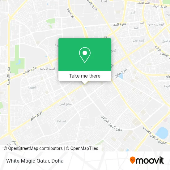 White Magic Qatar map