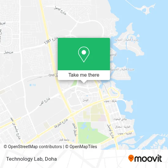 Technology Lab map