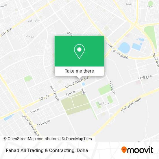 Fahad Ali Trading & Contracting map