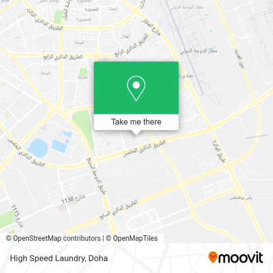 High Speed Laundry map